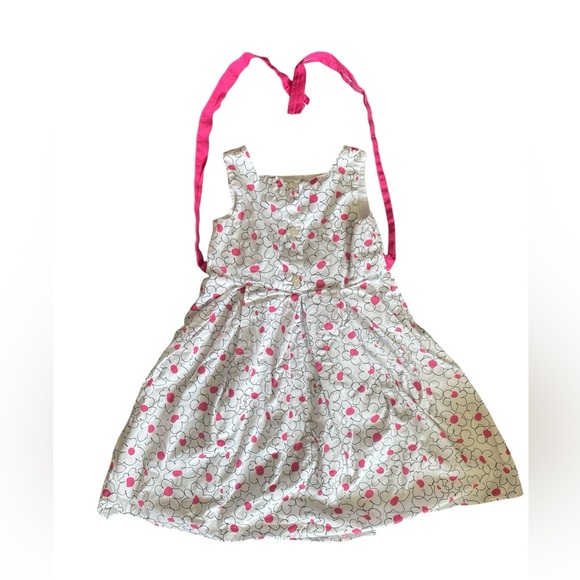 Dollie & Me Girls Floral Print Dress with Pink Highlights - Picture 2 of 4